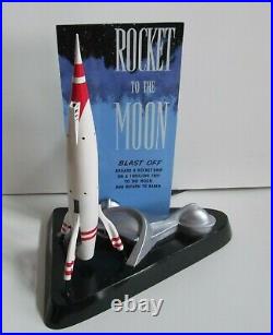 Rare Disneyland 50th Tomorrowland Rocket to the Moon Moonliner Lamp