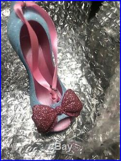 Rare Fairy Godmother's Cinderella Runway Shoe Ornament Disney Parks Exclusive