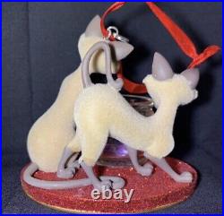 Rare Si & Am 2016 Ornament Lady And The Tramp Sketchbook Decoration Disney Store