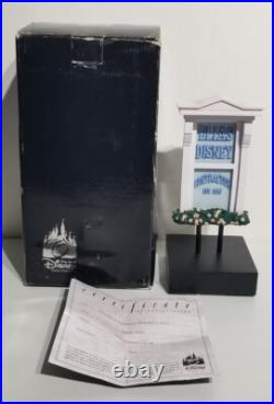 Rare The Art Of Disney Theme Parks Elias Disney Window On Main Street USA L. E