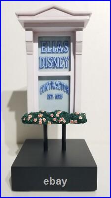 Rare The Art Of Disney Theme Parks Elias Disney Window On Main Street USA L. E