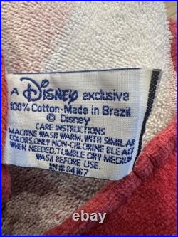 Rare Vintage Disneyland Resorts Disney World Mulan Villains Beach Towel 58X30