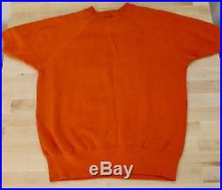 Rare Vintage Disneyland Walt Disney Orange Sweatshirt Sweater Theme Park Artex