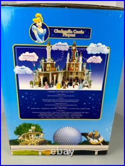 Retired Disney Parks Cinderella Castle Playset Disney World Landmark In Orig Box
