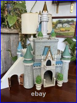 Retired Disney Parks Cinderella Castle Playset Disney World Landmark vintage