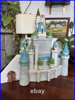 Retired Disney Parks Cinderella Castle Playset Disney World Landmark vintage
