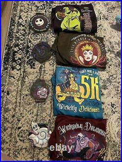 Run Disney 2020 Wine And Dine Medals Lot Womens Large Shirt