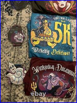 Run Disney 2020 Wine And Dine Medals Lot Womens Large Shirt