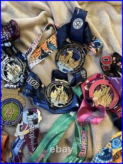 Run Disney Medal collection with pins