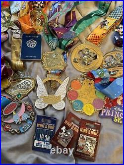 Run Disney Medal collection with pins