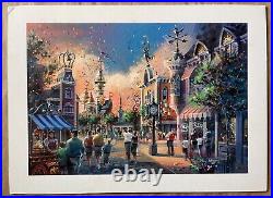 Ryan Wurmser Original Concept Art Painting Disney Main St Ningbo Theme Park