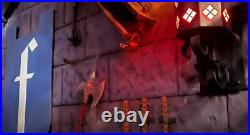 SHREK 4-D Original Universal Studios Theme Park Prop Club from Dungeon Room