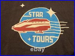 STAR TOURS ultra rare ILM VFX crew t-shirt Adult X-Large Star Wars Disneyland