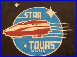 STAR TOURS ultra rare ILM VFX crew t-shirt Adult X-Large Star Wars Disneyland STAR TOURS ultra rare ILM VFX crew t-shirt Adult X-Large Star Wars Disneyland