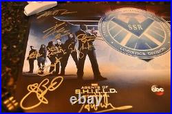 Sdcc Comic Con 2014 Agents Of Shield Agent Carter Signed Cast Poster Marvel