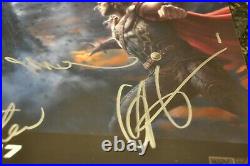 Sdcc Comic Con 2017 Thor Ragnarok Signed Cast Poster Marvel