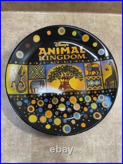 Set 6 Disney World Resort Animal Kingdom Theme Park Small Plate Tree Life Dak