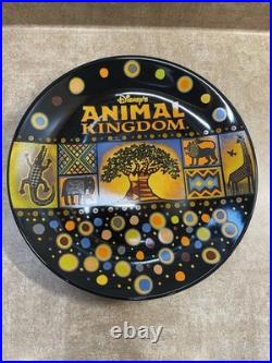 Set 6 Disney World Resort Animal Kingdom Theme Park Small Plate Tree Life Dak