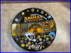 Set 6 Disney World Resort Animal Kingdom Theme Park Small Plate Tree Life Dak