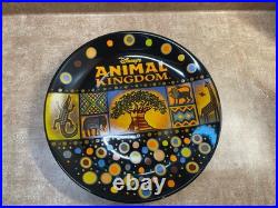 Set 6 Disney World Resort Animal Kingdom Theme Park Small Plate Tree Life Dak
