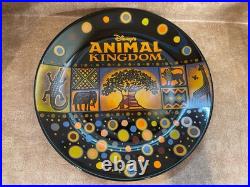 Set 6 Disney World Resort Animal Kingdom Theme Park Small Plate Tree Life Dak