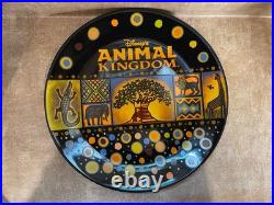 Set 6 Disney World Resort Animal Kingdom Theme Park Small Plate Tree Life Dak
