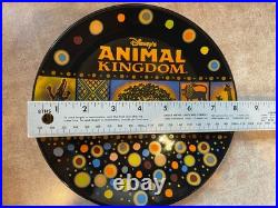 Set 6 Disney World Resort Animal Kingdom Theme Park Small Plate Tree Life Dak