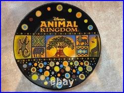 Set 6 Disney World Resort Animal Kingdom Theme Park Small Plate Tree Life Dak