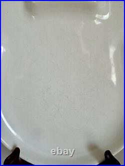 Set of 3 Disney Parks 10 Mickey Mouse Ears White Ceramic Serving Plate Dish HTF