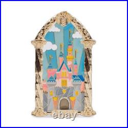 Sleeping Beauty Castle Pin Disney Windows of Attraction LE IN HAND