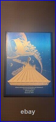 Space Mountain Official Astronaut Inaugural Flight at Disneyland Summer 1977