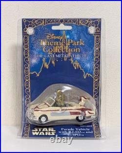 Star Wars Diecast Metal Parade Vehicle R2-D2 C-3PO Disney Theme Park Collection