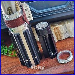 Star Wars Disney Galaxys Edge REFORGED LUKE SKYWALKER REY Legacy Lightsaber Hilt Star Wars Disney Galaxys Edge REFORGED LUKE SKYWALKER REY Legacy Lightsaber Hilt