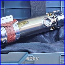Star Wars Disney Galaxys Edge REFORGED LUKE SKYWALKER REY Legacy Lightsaber Hilt Star Wars Disney Galaxys Edge REFORGED LUKE SKYWALKER REY Legacy Lightsaber Hilt