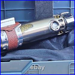 Star Wars Disney Galaxys Edge REFORGED LUKE SKYWALKER REY Legacy Lightsaber Hilt