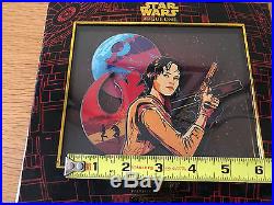 Star Wars Rogue One JYN ERSO Jumbo Pin LE 100 DSSH DSF New Ships Fast