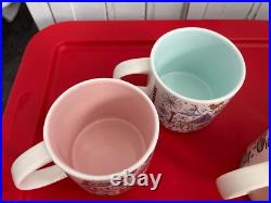 Starbucks WDW Disney World 50th Anniversary Mugs Set of 4 (MK Epcot DHS AK) 2021 Starbucks WDW Disney World 50th Anniversary Mugs Set of 4 (MK Epcot DHS AK) 2021
