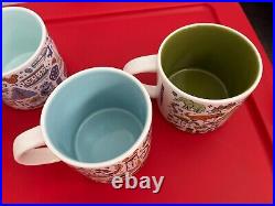 Starbucks WDW Disney World 50th Anniversary Mugs Set of 4 (MK Epcot DHS AK) 2021