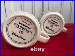 Starbucks WDW Disney World 50th Anniversary Mugs Set of 4 (MK Epcot DHS AK) 2021