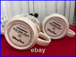 Starbucks WDW Disney World 50th Anniversary Mugs Set of 4 (MK Epcot DHS AK) 2021 Starbucks WDW Disney World 50th Anniversary Mugs Set of 4 (MK Epcot DHS AK) 2021