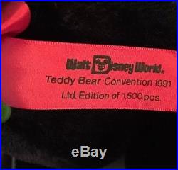 Stieff Ltd. Ed. Mickey & Minnie Mouse Walt Disney World Teddy Bear Convention