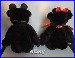 Stieff Ltd. Ed. Mickey & Minnie Mouse Walt Disney World Teddy Bear Convention