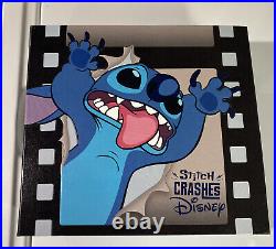 Stitch Crashes Jumbo Pin Set Complete WithBinder & Pin (Please Read)