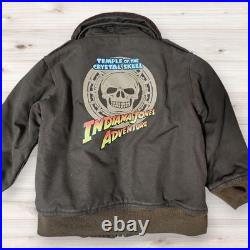 Super Rare Tokyo Disney Sea Indiana Jones Jacket for Kids 100cm Brown Blouson Super Rare Tokyo Disney Sea Indiana Jones Jacket for Kids 100cm Brown Blouson