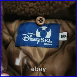 Super Rare Tokyo Disney Sea Indiana Jones Jacket for Kids 100cm Brown Blouson Super Rare Tokyo Disney Sea Indiana Jones Jacket for Kids 100cm Brown Blouson