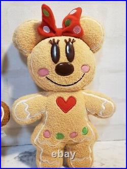 TOKYO Disney Resort Gingerbread Mickey & Minnie Big Plush Doll Set2 Ginger 2009