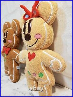 TOKYO Disney Resort Gingerbread Mickey & Minnie Big Plush Doll Set2 Ginger 2009