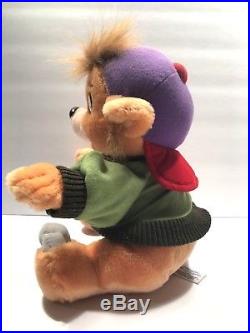 Talespin Kit Cloudkicker Bear Plush 17 Disney Theme Park Stuffed Toy RARE 1990