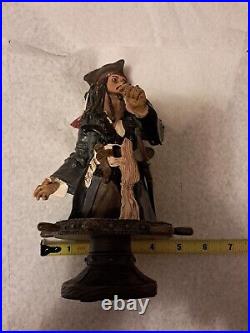 The Art Of Disney Theme Parks Pirates Of The Caribbean Bust Statue Limited 1/250