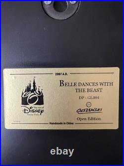 The Art of Disney Theme Parks Belle Dances With the Beast Figurine 2007